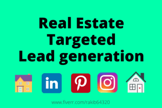 do lead generation and real estate leads