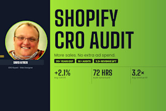 do a shopify cro audit to increase your store conversion rate and sales