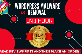 do wordpress malware removal within 1hour