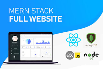 develop a professional mern stack web app