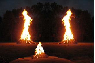 make a beta energy healing with the sacred fire