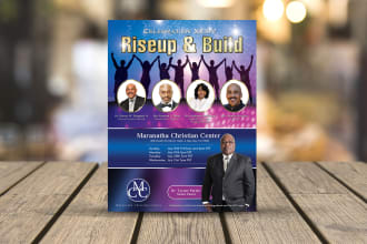 design flyer, catalog, bifold or trifold brochure