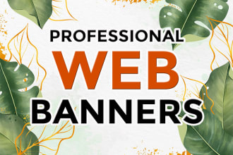 do professional web banners