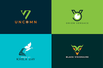 do creative modern minimalist unique business logo