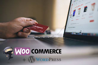 design a high converting woocommerce store or wordpress ecommerce website