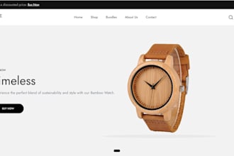 create an ecomerce web app for your business
