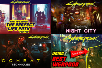design wonderful thumbnail for you