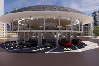 make a 3d architectural model in sketchup