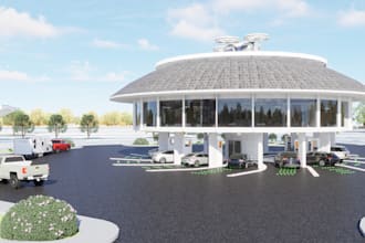 make a 3d architectural model in sketchup
