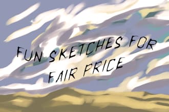 draw simple sketches for you