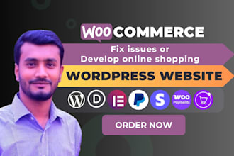 create ecommerce website using wordpress woocommerce