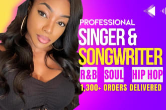 be your soulful female singer, vocalist and songwriter