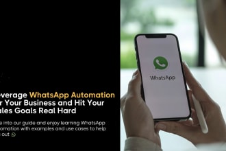 help you with whatsapp automation