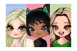 draw your pictures into detailed chibi style