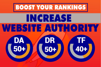 increase ahrefs domain rating DR domain authority da tf