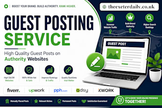 do a guest post on the UK site theexeterdaily co uk