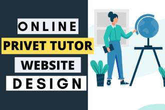 create online education private tutoring wordpress website