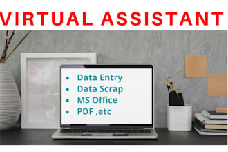 be online virtual assistant for any clerical task on urgent basic