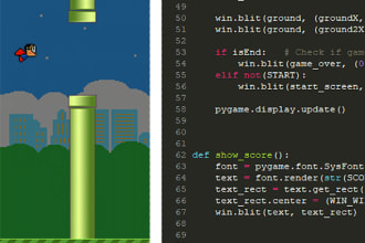 make simple offline games using python for cheap