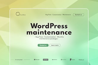 fix wordpress errors, issues, bugs and customization
