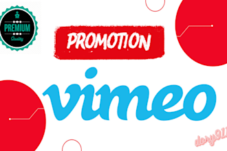 do professional boost up vimeo video