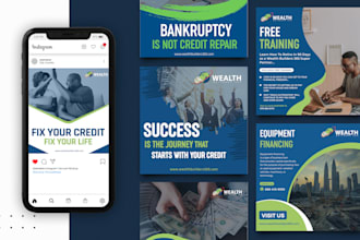 create an elegant banners and social posts with in 24hrs
