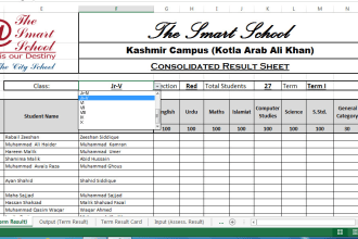 develop an assessment management system for school,college