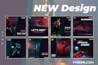 design a professional social media design