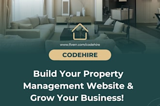 build property management website