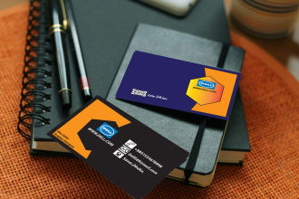 do professional business card design and stationery print ready files
