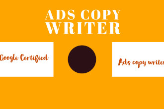 write ad copy and sales copy as a social media copy writer