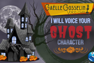 do a ghost voice for your spooky show