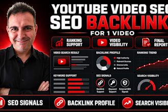 help your youtube video rank better with SEO backlinks