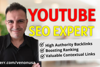 do youtube seo optimization ranking backlinks video or channel