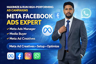 maximize, run high performing ad campaigns as meta facebook ads expert