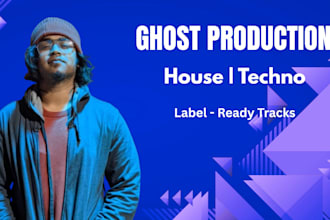 ghost produce professional house or techno tracks for djs
