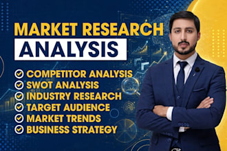 conduct market research,business modeling,industry and competitor analysis