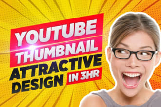 design an amazing youtube thumbnail