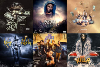 design professional mixtape cover or album cover art