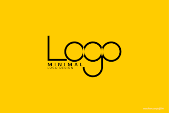 design flat minimalist logo design