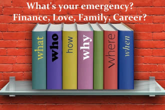 give you an emergency intuitive psychic reading in 24 hrs