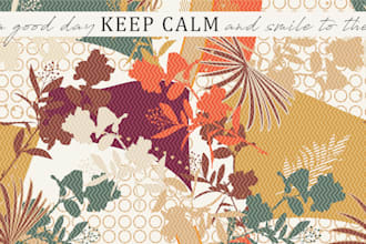 create seamless textile patterns and fabric prints