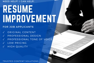 design and improve your resume