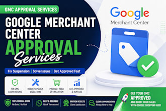 approve or fix the google merchant centre suspension and gmc account issues