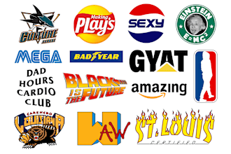 make a custom parody logo, spoof, bootleg