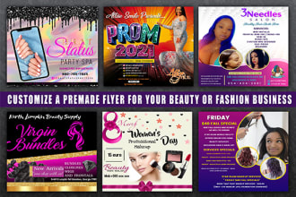 do fashion flyer, beauty salon flyer poster price lists