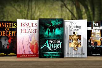 do book cover design, ebook cover, amazon KDP
