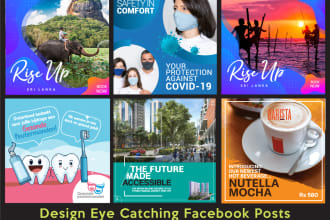 create eye catching facebook posts