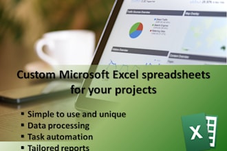 build a custom microsoft excel spreadsheet for your project