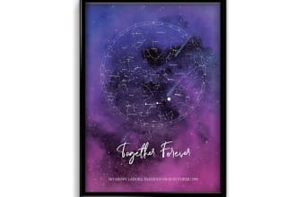 design a customized star map for you